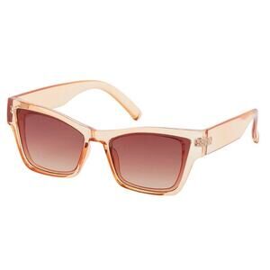 New Selene Womens Polarized Clear Peach Sunglasses